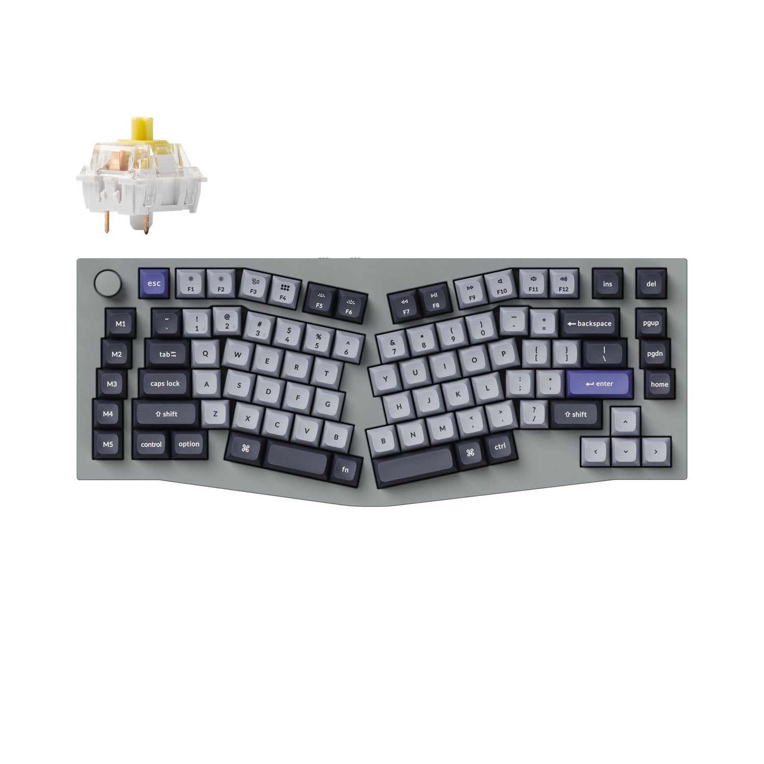 Keychron Q10 Pro (Alice Layout) QMK/VIA Draadloos, aangepast mechanisch toetsenbord