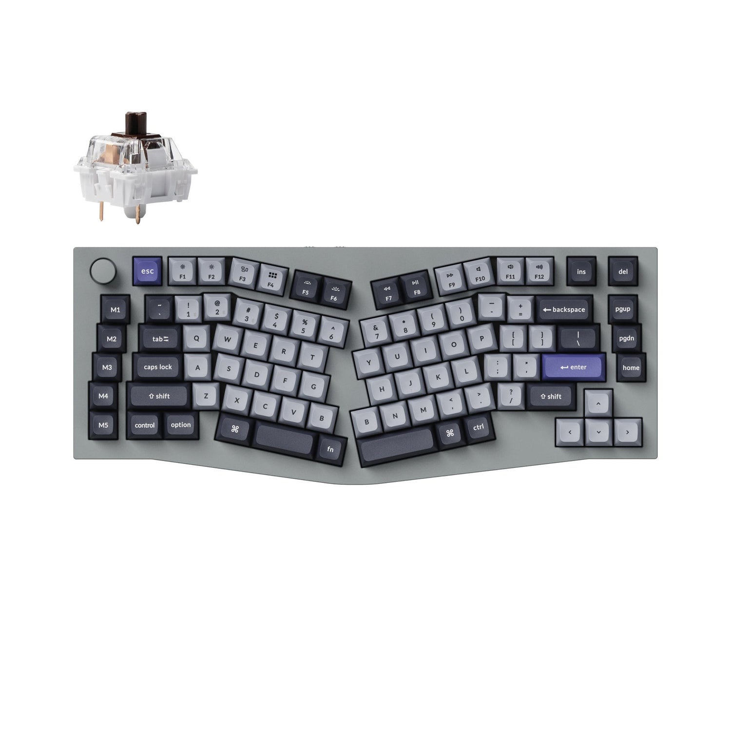 Keychron Q10 Pro (Alice Layout) QMK/VIA Draadloos, aangepast mechanisch toetsenbord