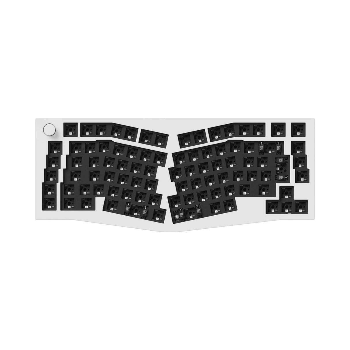 Keychron Q10 Pro (Alice Layout) QMK/VIA Draadloos, aangepast mechanisch toetsenbord