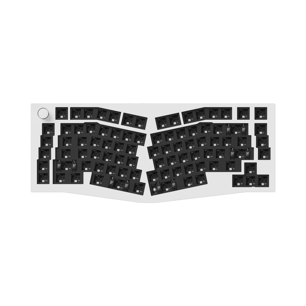 Keychron Q10 Pro (Alice Layout) QMK/VIA Draadloos, aangepast mechanisch toetsenbord