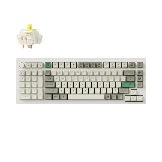 Keychron Q12 Max QMK/VIA Draadloos Aangepast Mechanisch Toetsenbord (US ANSI-indeling)