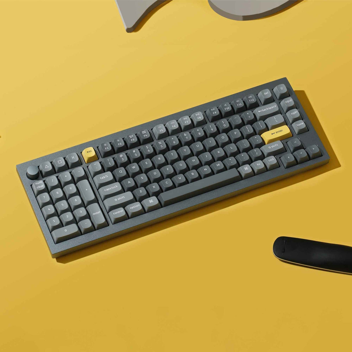 Keychron Q12 QMK Custom Mechanical Keyboard (US ANSI Layout)