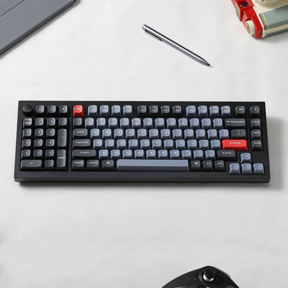 Keychron Q12 QMK Custom Mechanical Keyboard (US ANSI Layout)