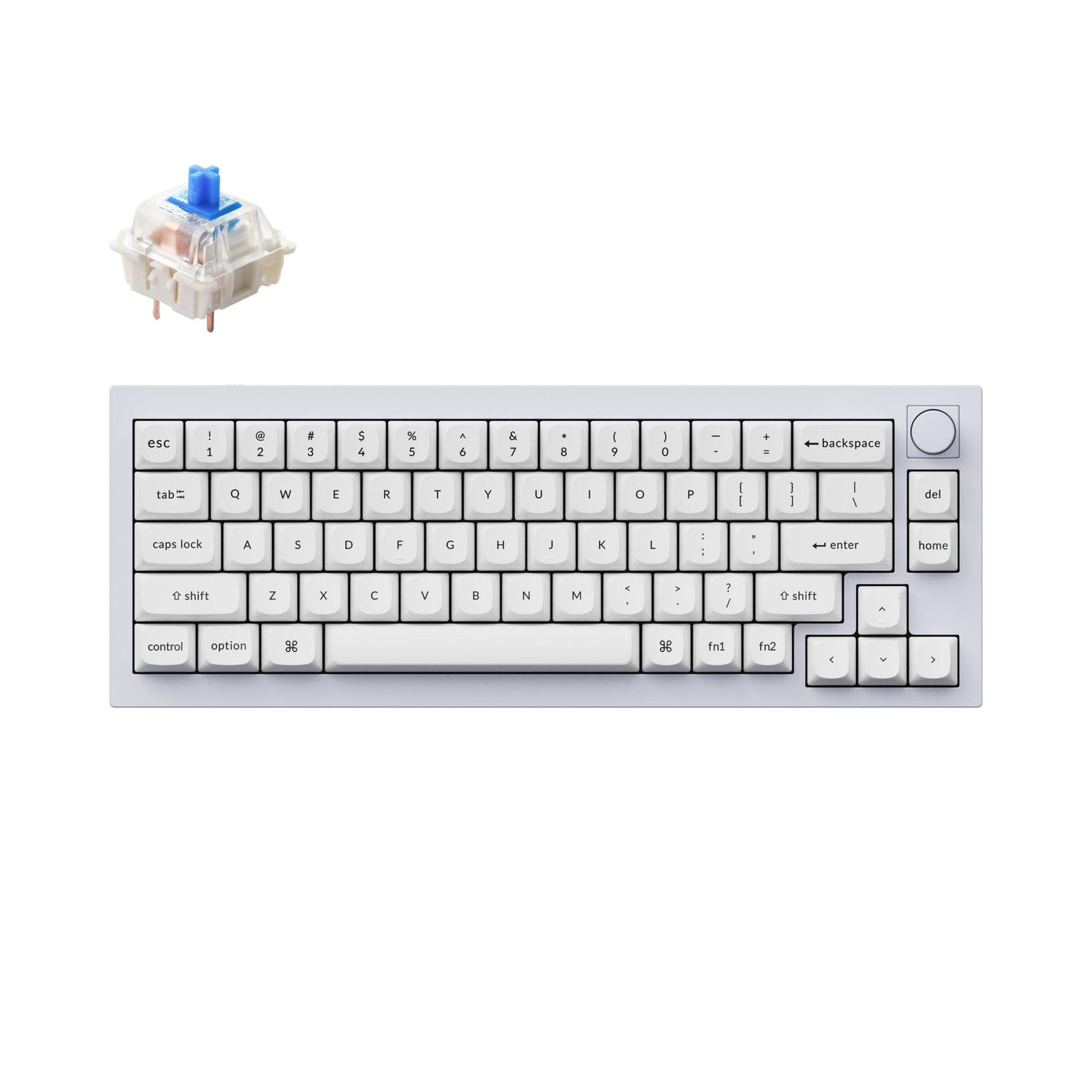 Keychron Q2 QMK aangepast mechanisch toetsenbord