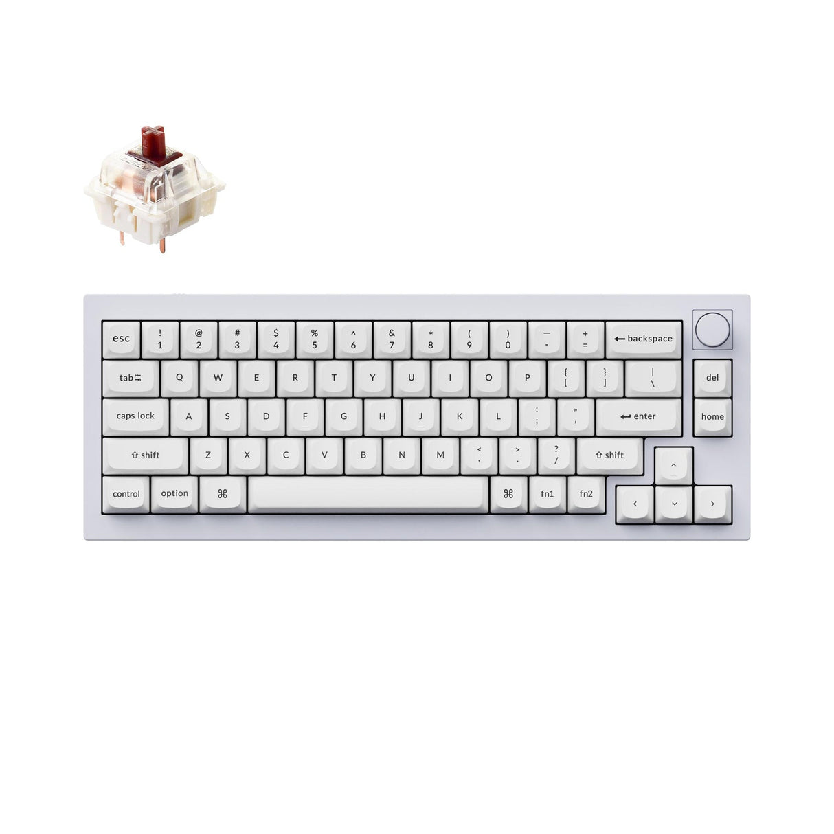 Keychron Q2 QMK aangepast mechanisch toetsenbord