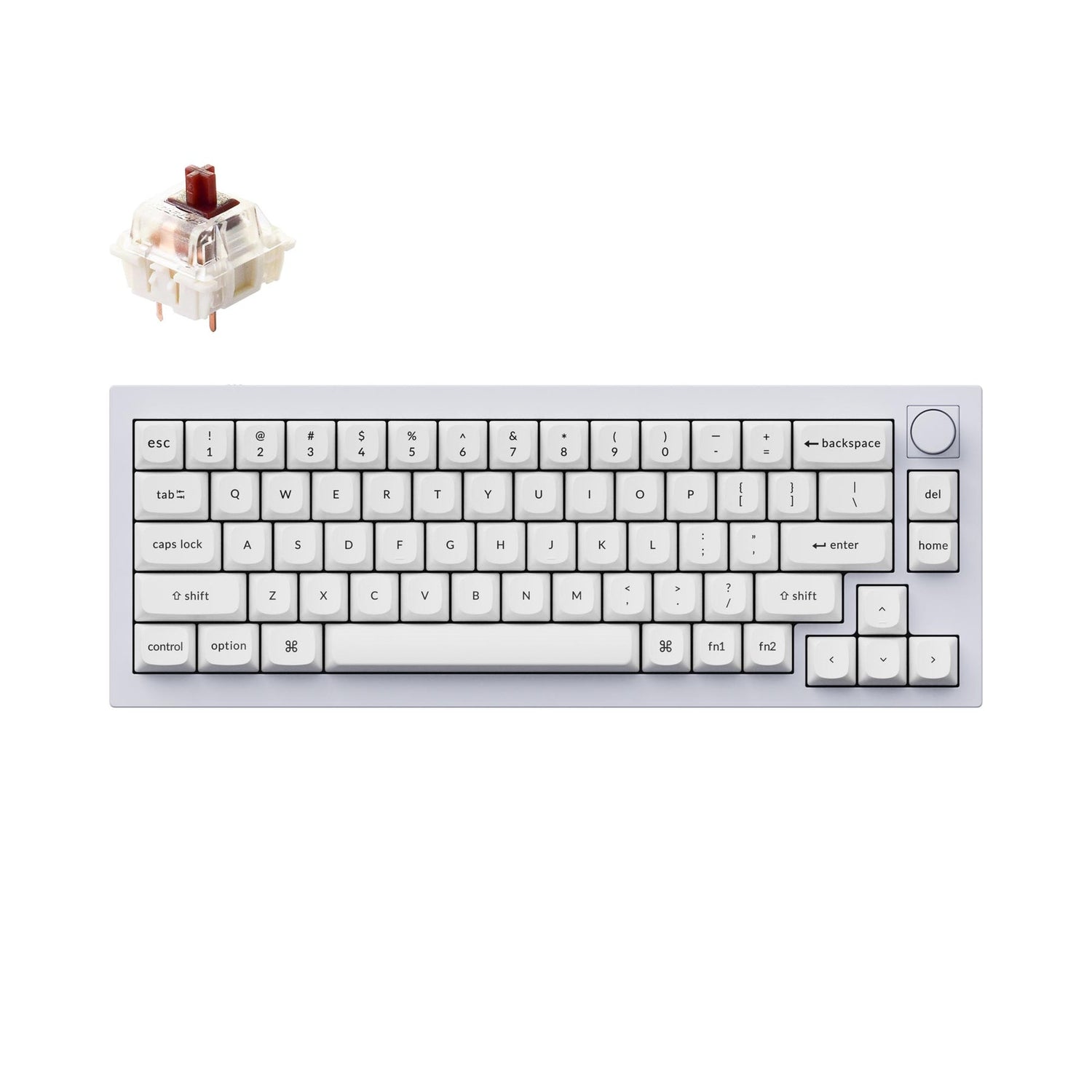 Keychron Q2 QMK aangepast mechanisch toetsenbord