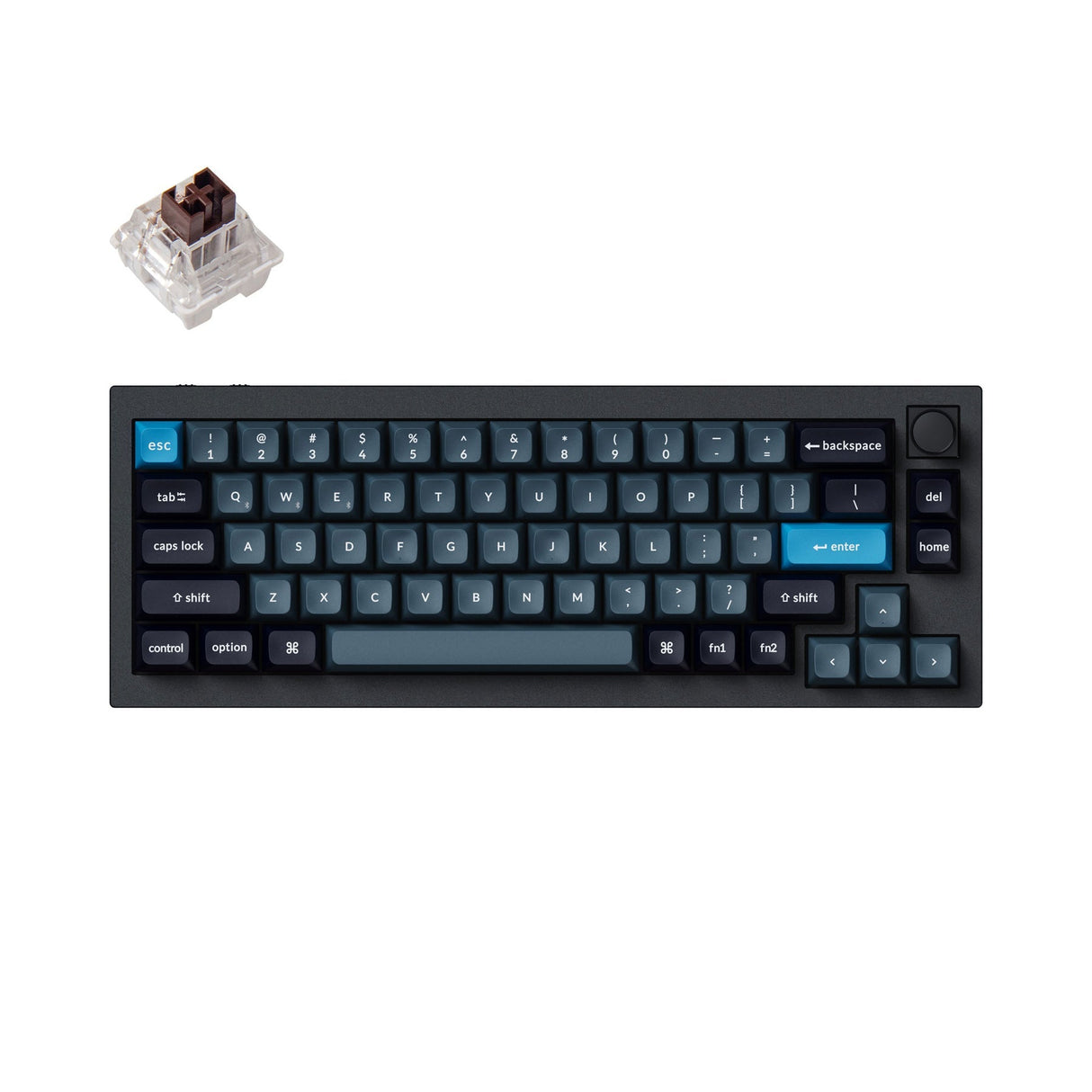 Keychron Q2 Pro QMK/VIA Draadloos Aangepast Mechanisch Toetsenbord (US ANSI-indeling)
