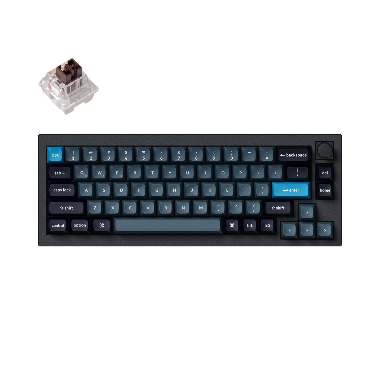Keychron Q2 Pro QMK/VIA Draadloos Aangepast Mechanisch Toetsenbord (US ANSI-indeling)