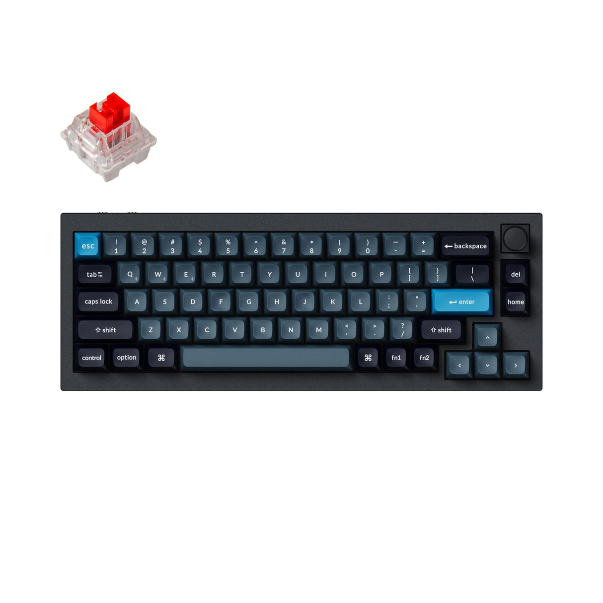 Keychron Q2 Pro QMK/VIA Draadloos Aangepast Mechanisch Toetsenbord (US ANSI-indeling)
