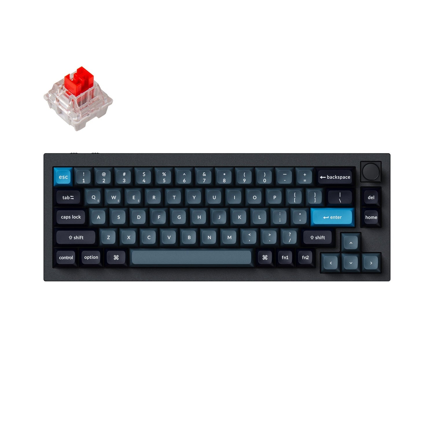 Keychron Q2 Pro QMK/VIA Draadloos Aangepast Mechanisch Toetsenbord (US ANSI-indeling)