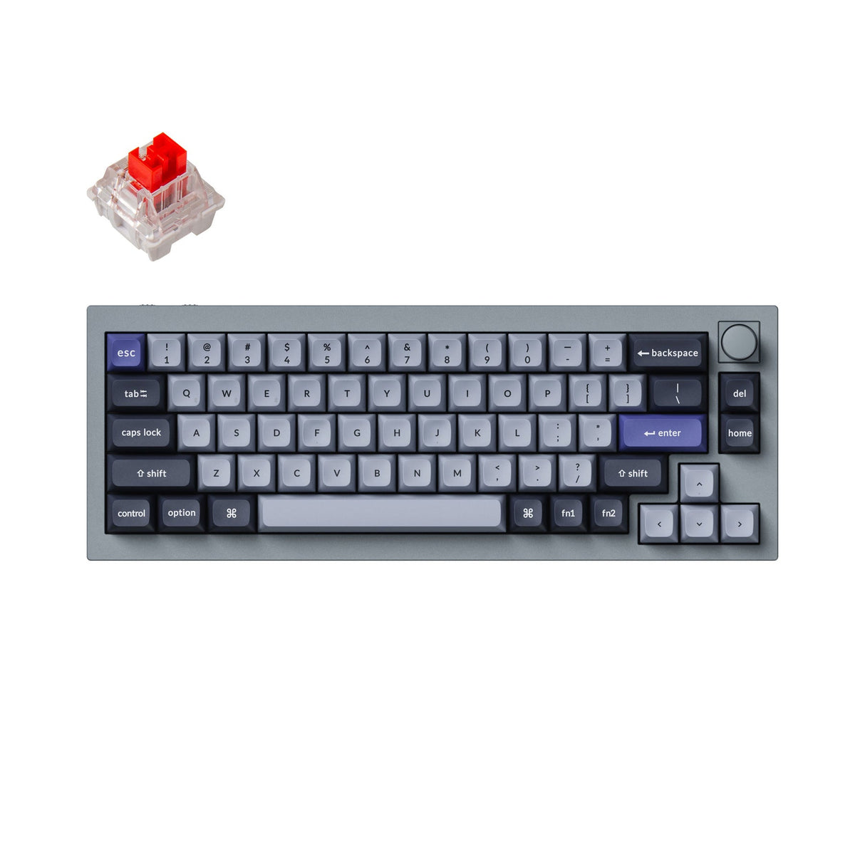 Keychron Q2 Pro QMK/VIA Draadloos Aangepast Mechanisch Toetsenbord (US ANSI-indeling)
