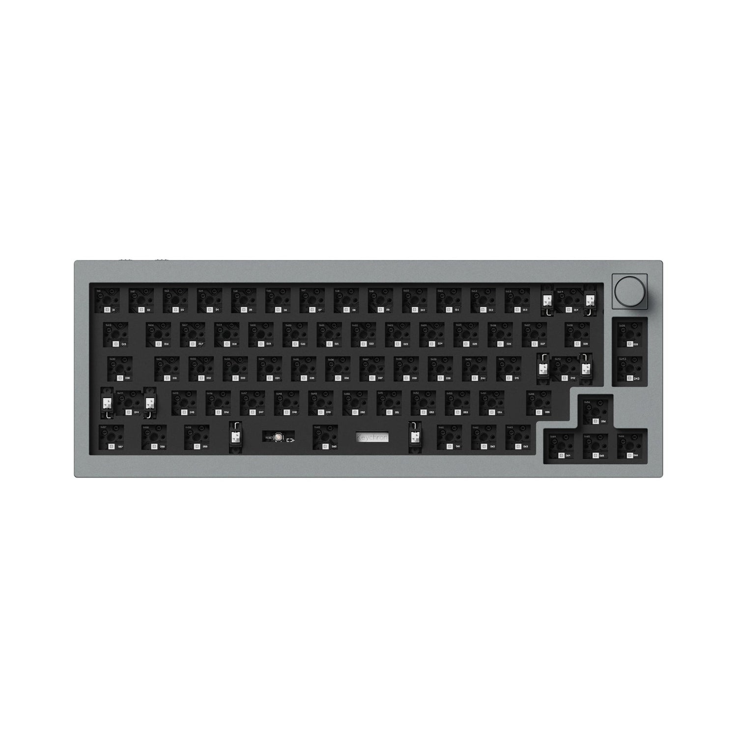 Keychron Q2 Pro QMK/VIA Draadloos Aangepast Mechanisch Toetsenbord (US ANSI-indeling)