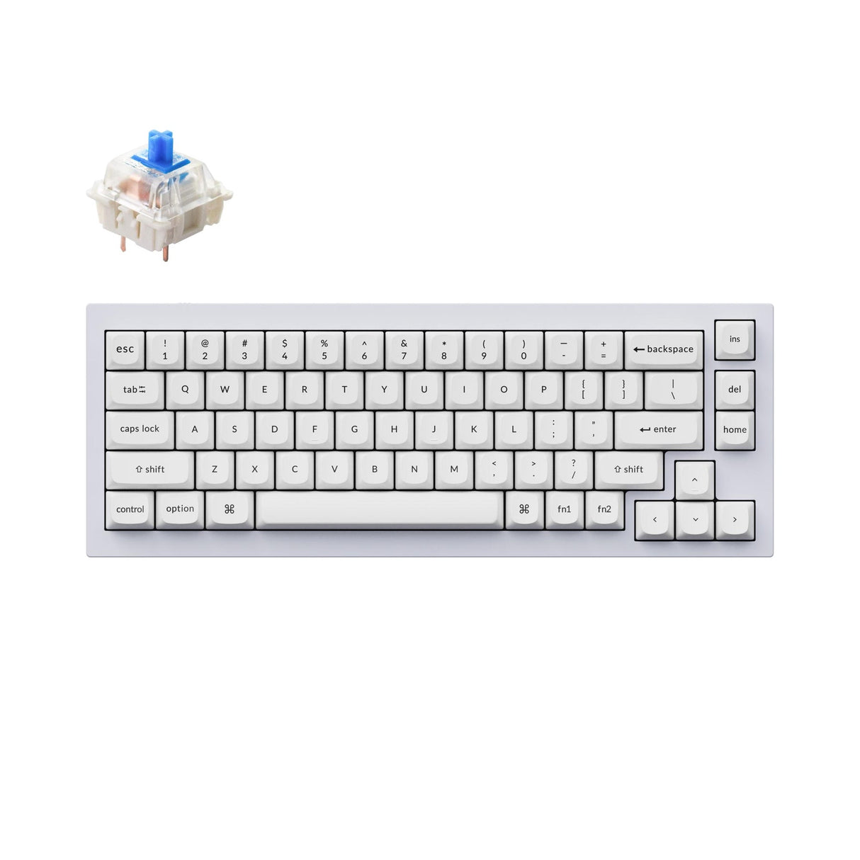 Keychron Q2 QMK aangepast mechanisch toetsenbord