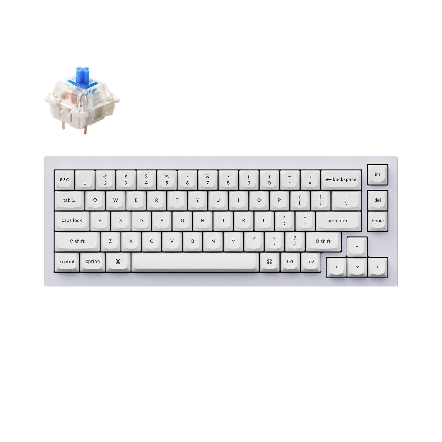 Keychron Q2 QMK aangepast mechanisch toetsenbord