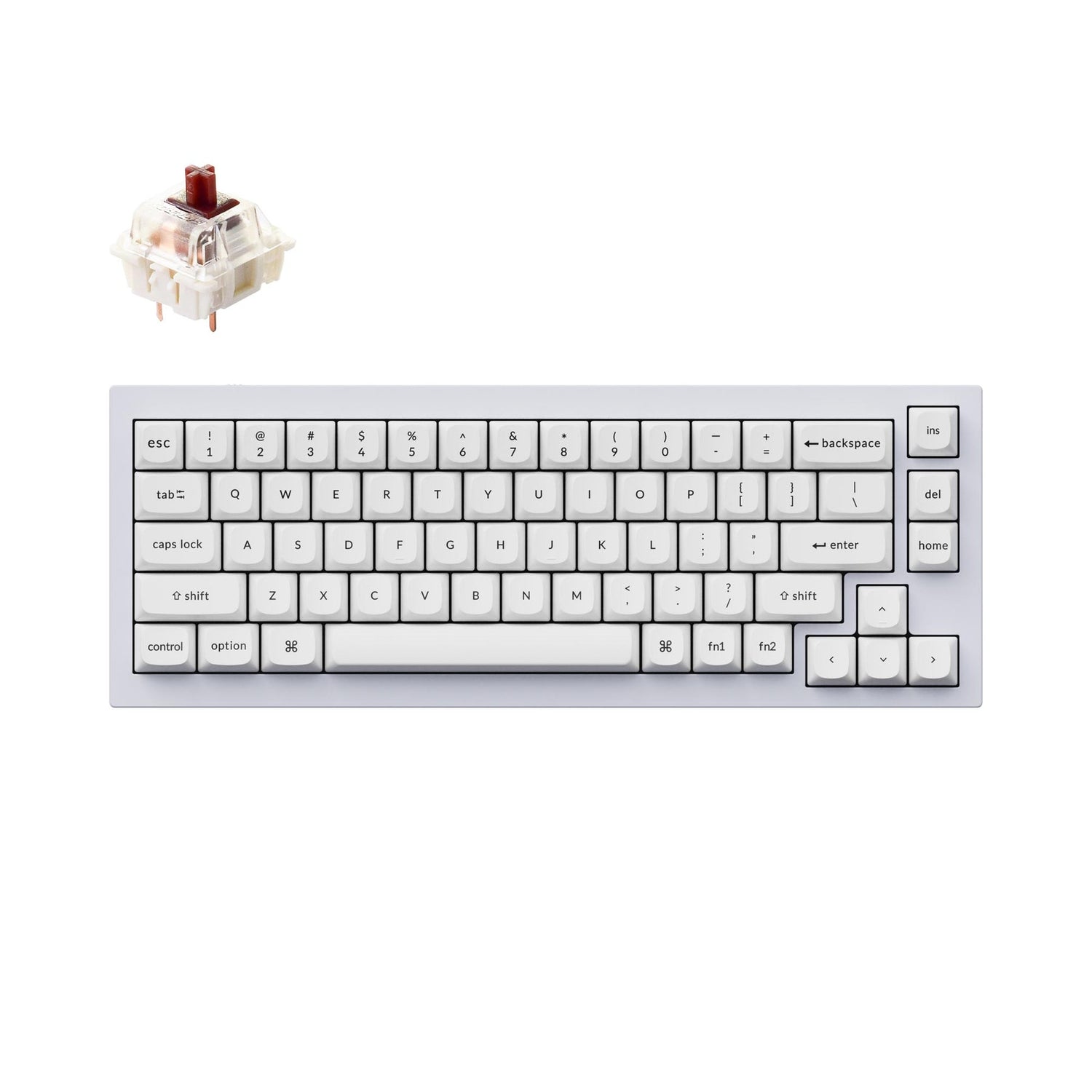 Keychron Q2 QMK aangepast mechanisch toetsenbord