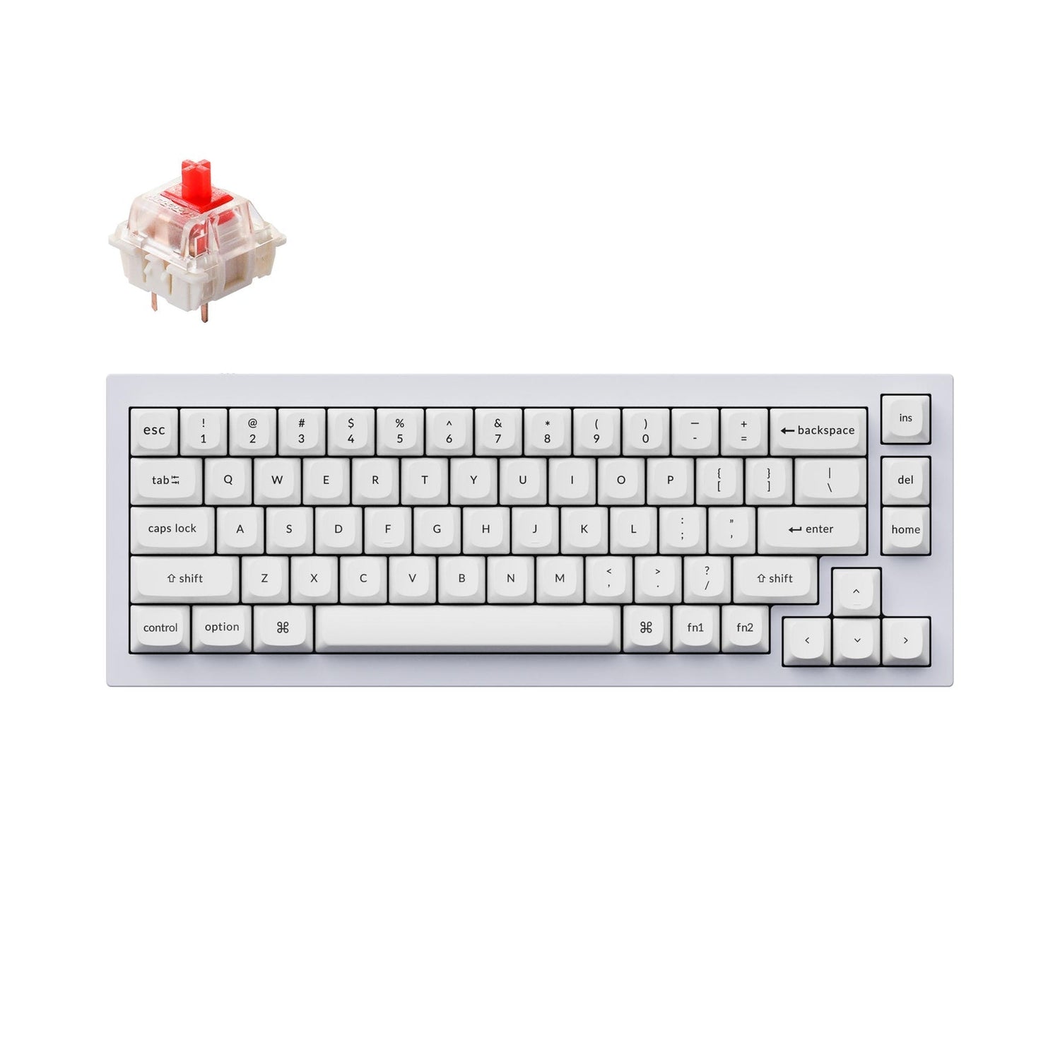Keychron Q2 QMK aangepast mechanisch toetsenbord