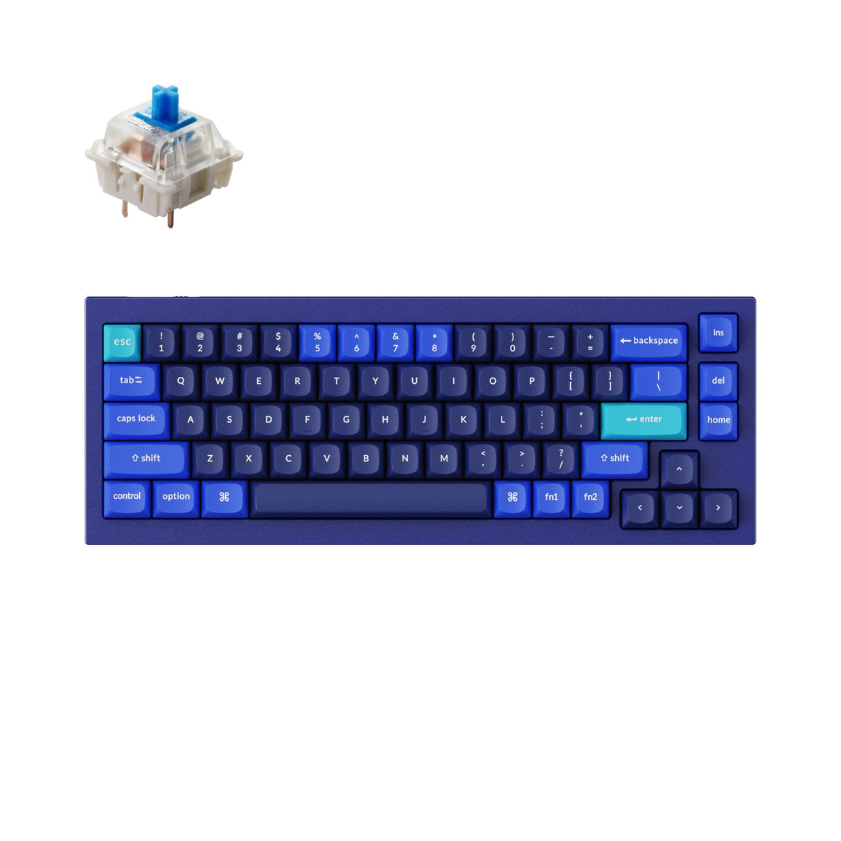 Keychron Q2 QMK aangepast mechanisch toetsenbord