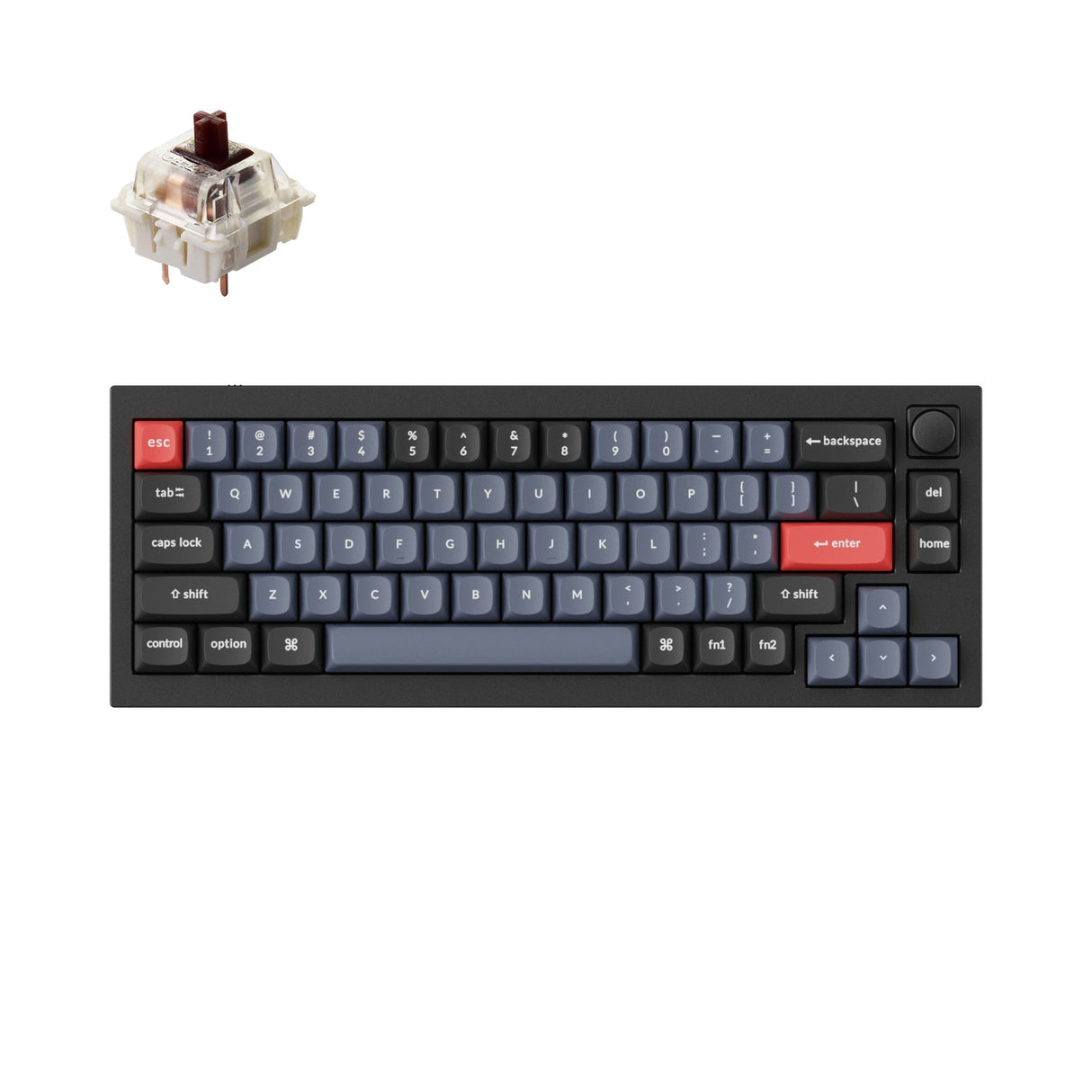 Keychron Q2 QMK aangepast mechanisch toetsenbord