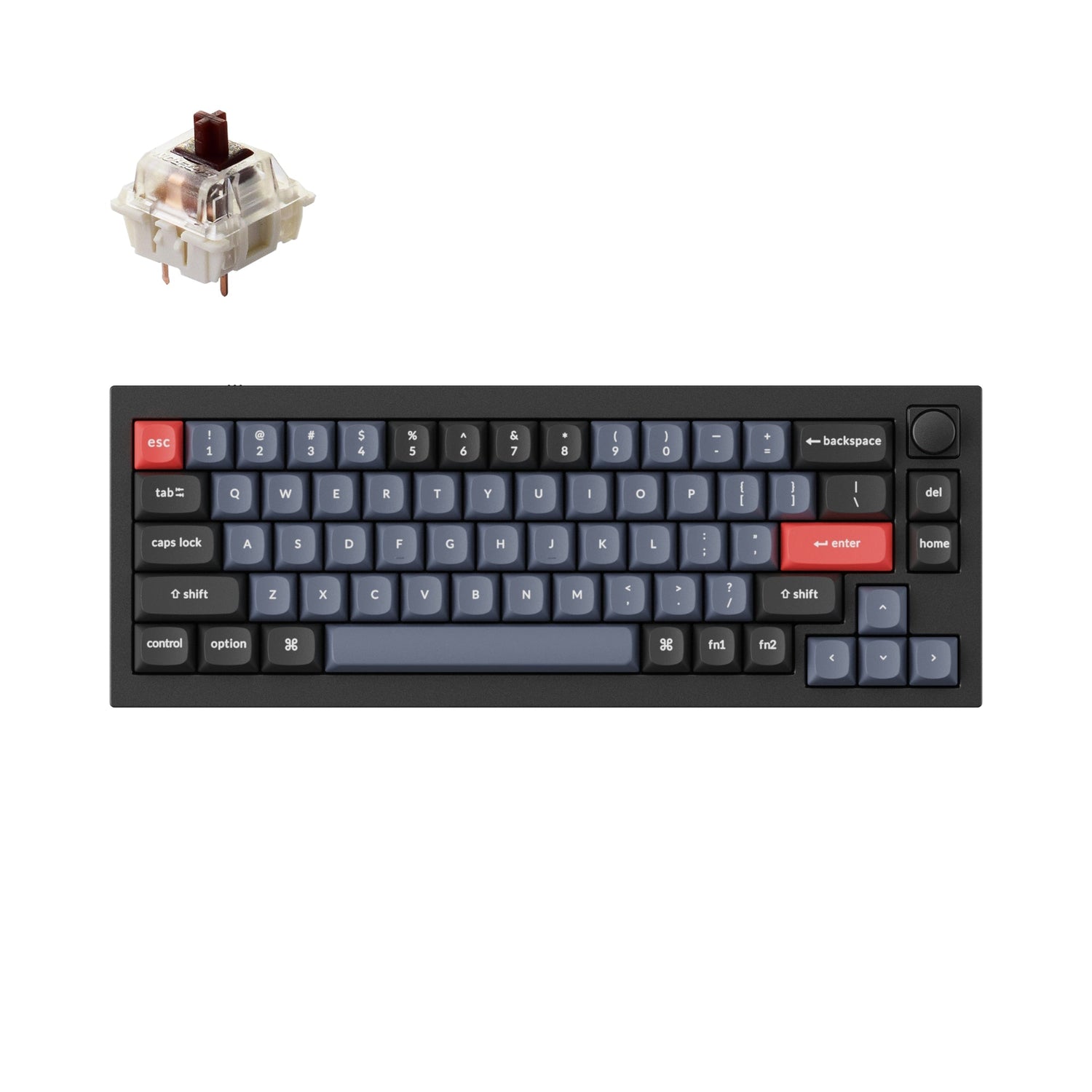 Keychron Q2 QMK aangepast mechanisch toetsenbord