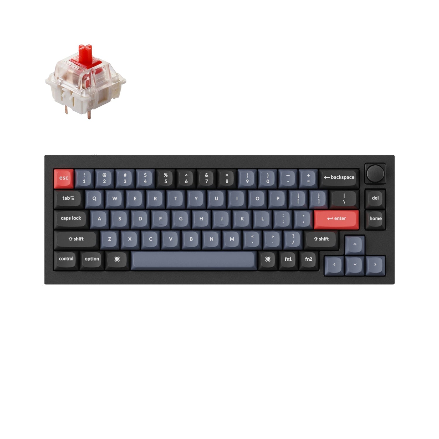 Keychron Q2 QMK aangepast mechanisch toetsenbord