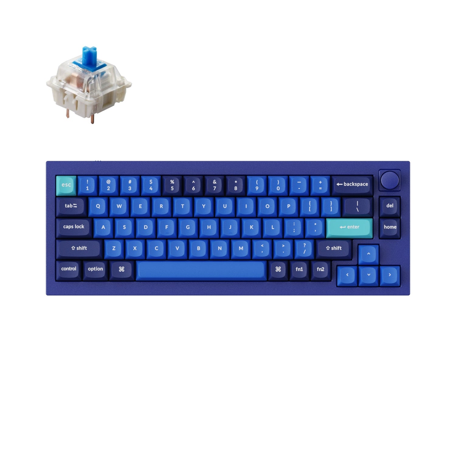 Keychron Q2 QMK aangepast mechanisch toetsenbord