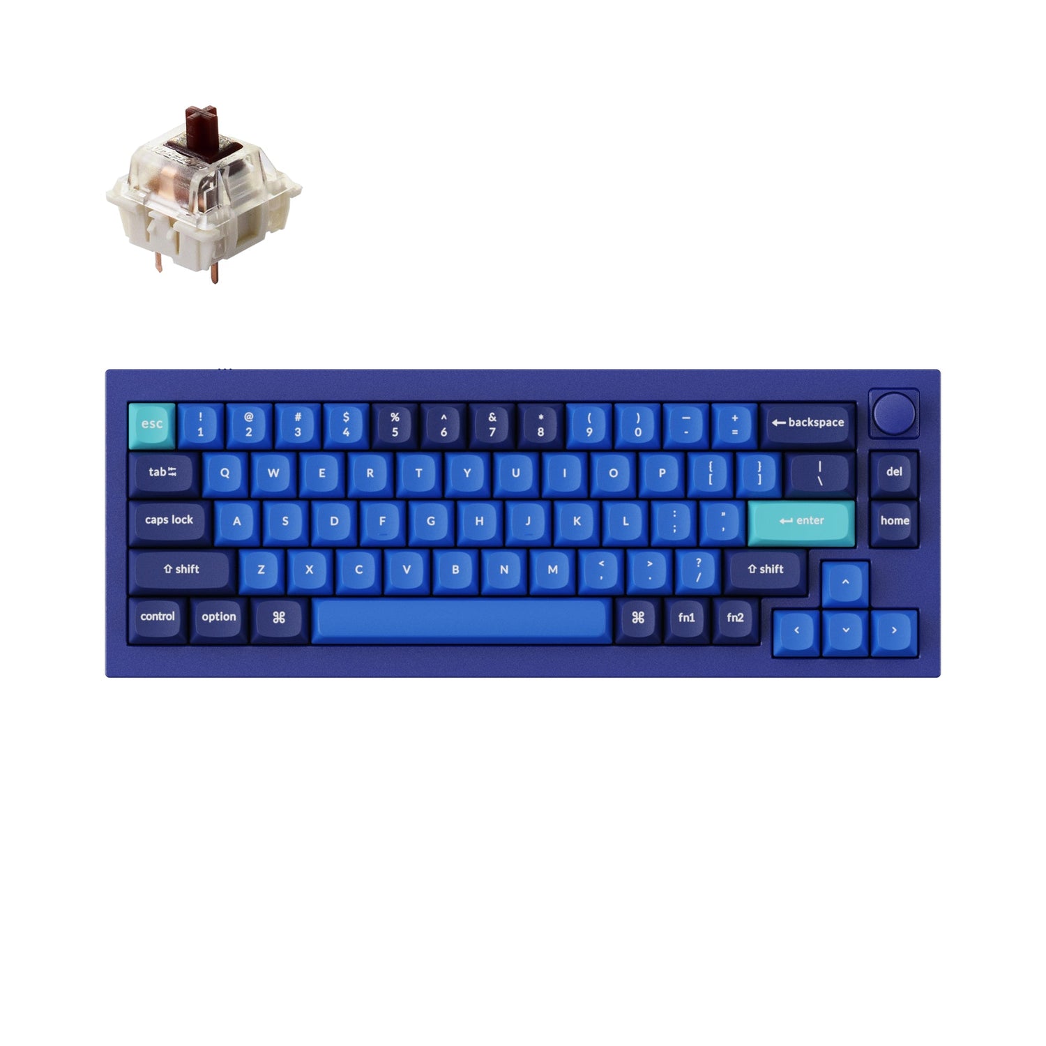 Keychron Q2 QMK aangepast mechanisch toetsenbord