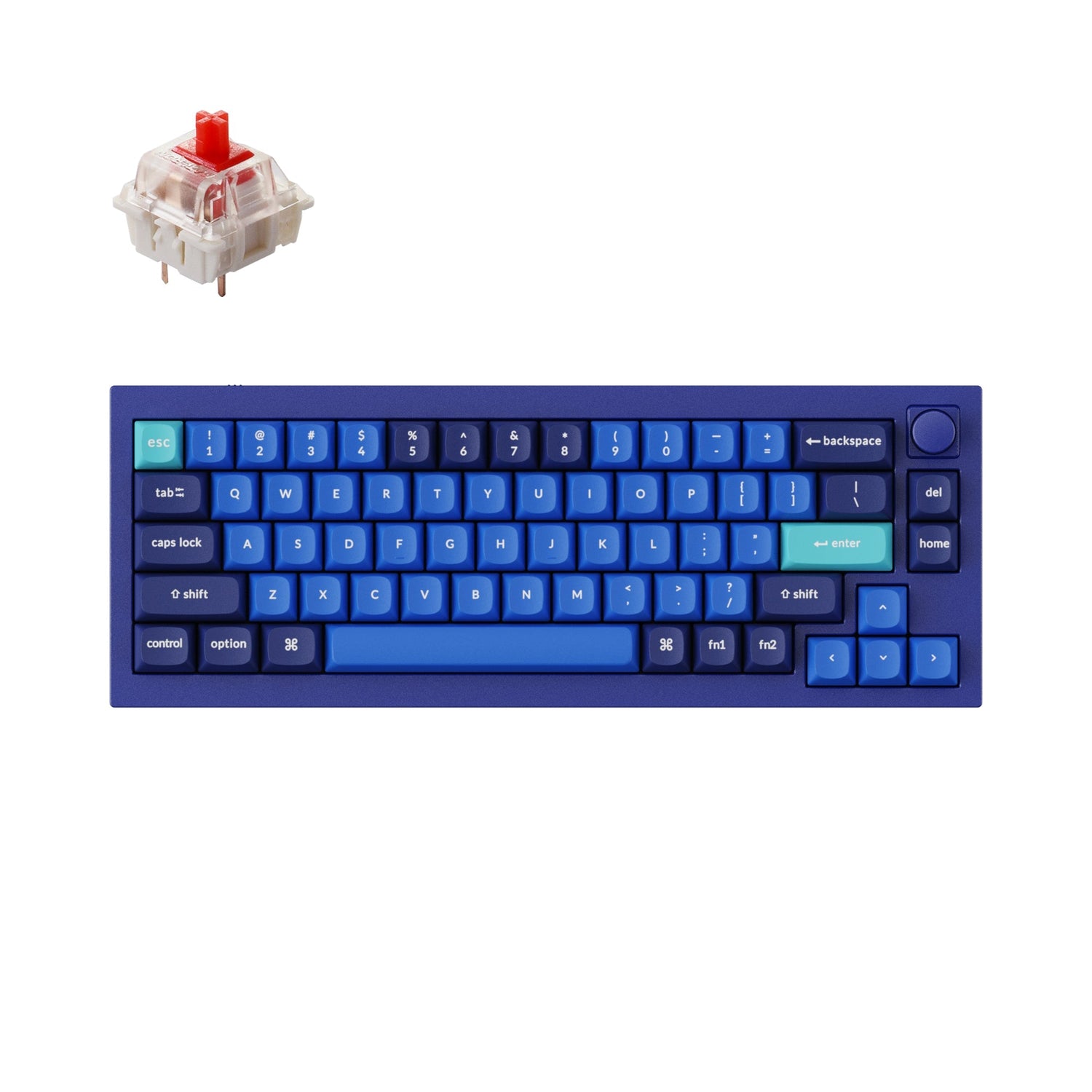 Keychron Q2 QMK aangepast mechanisch toetsenbord