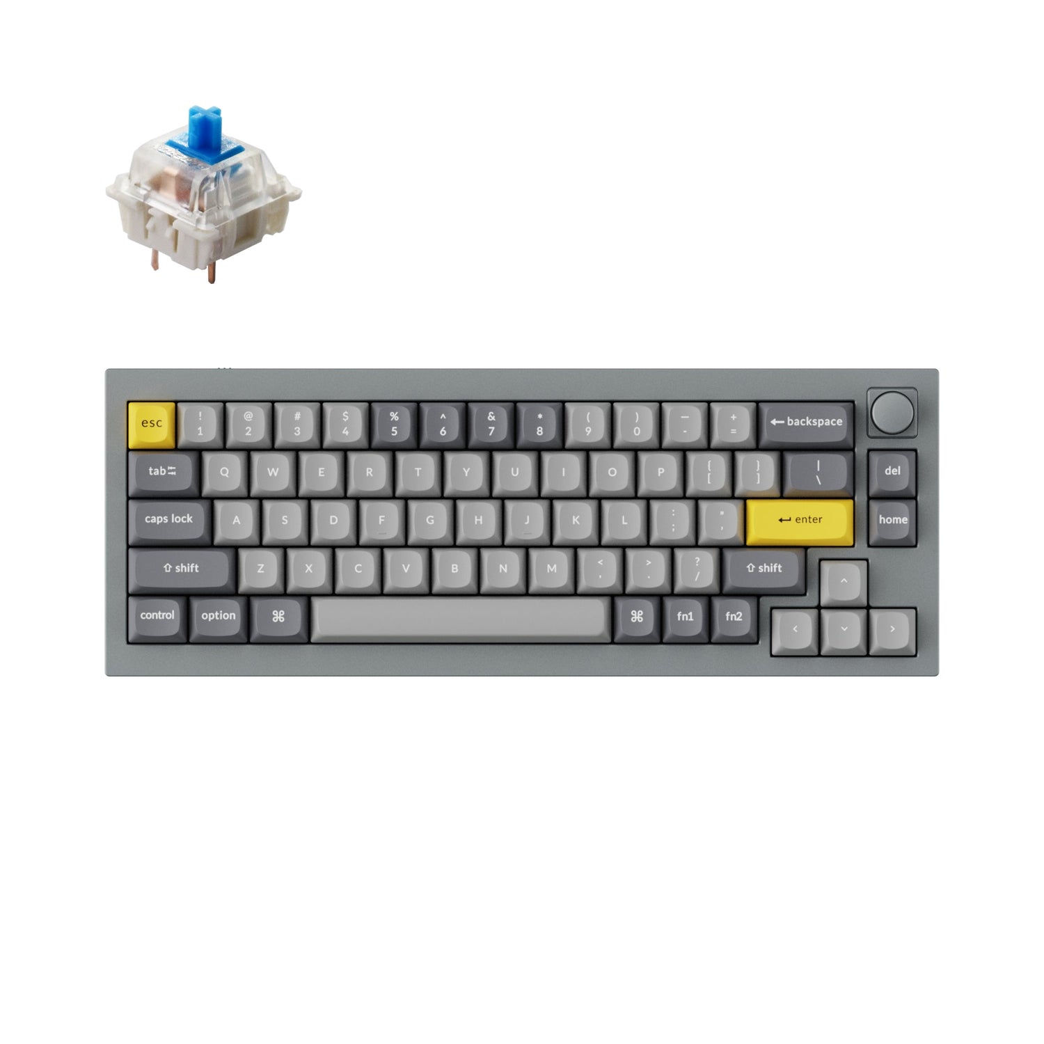 Keychron Q2 QMK aangepast mechanisch toetsenbord