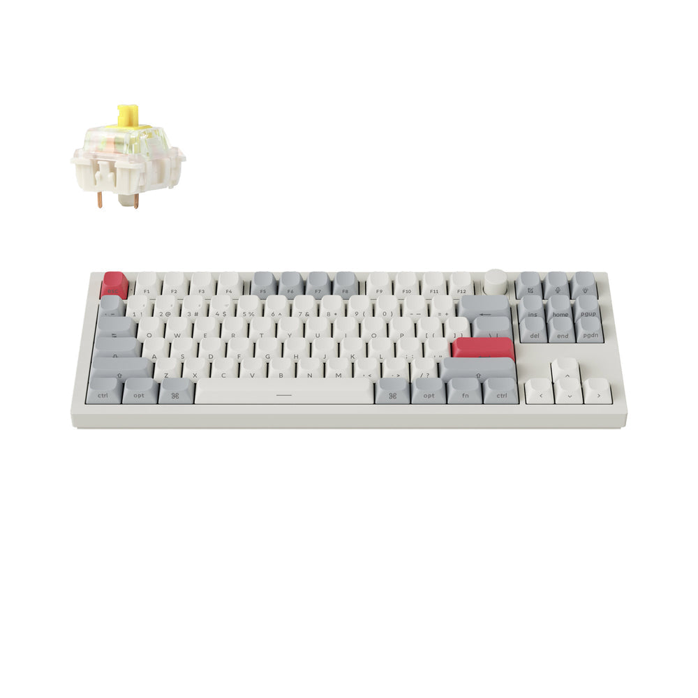 Keychron Q3 Max QMK/VIA Draadloos Aangepast Mechanisch Toetsenbord (US ANSI-indeling)