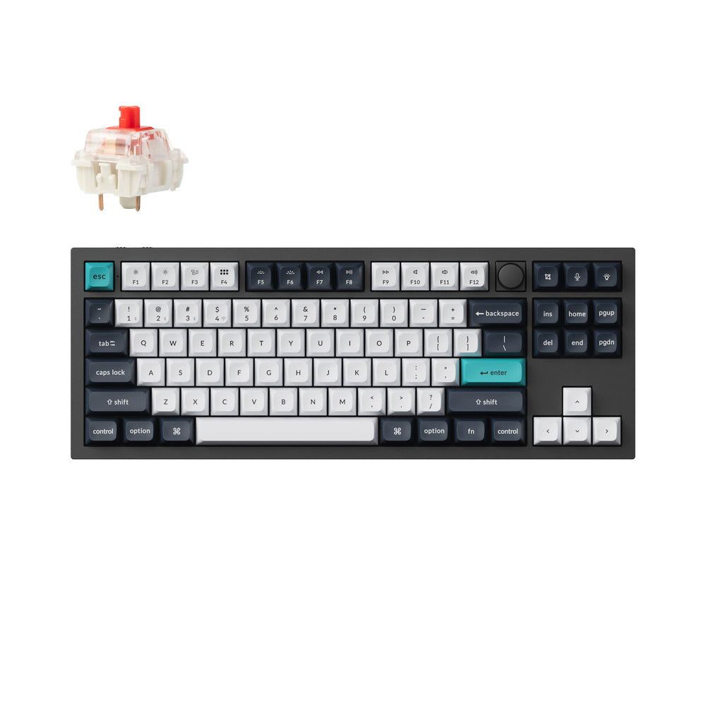 Keychron Q3 Max QMK/VIA Draadloos Aangepast Mechanisch Toetsenbord (US ANSI-indeling)