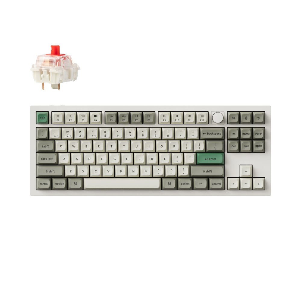 Keychron Q3 Max QMK/VIA Draadloos Aangepast Mechanisch Toetsenbord (US ANSI-indeling)