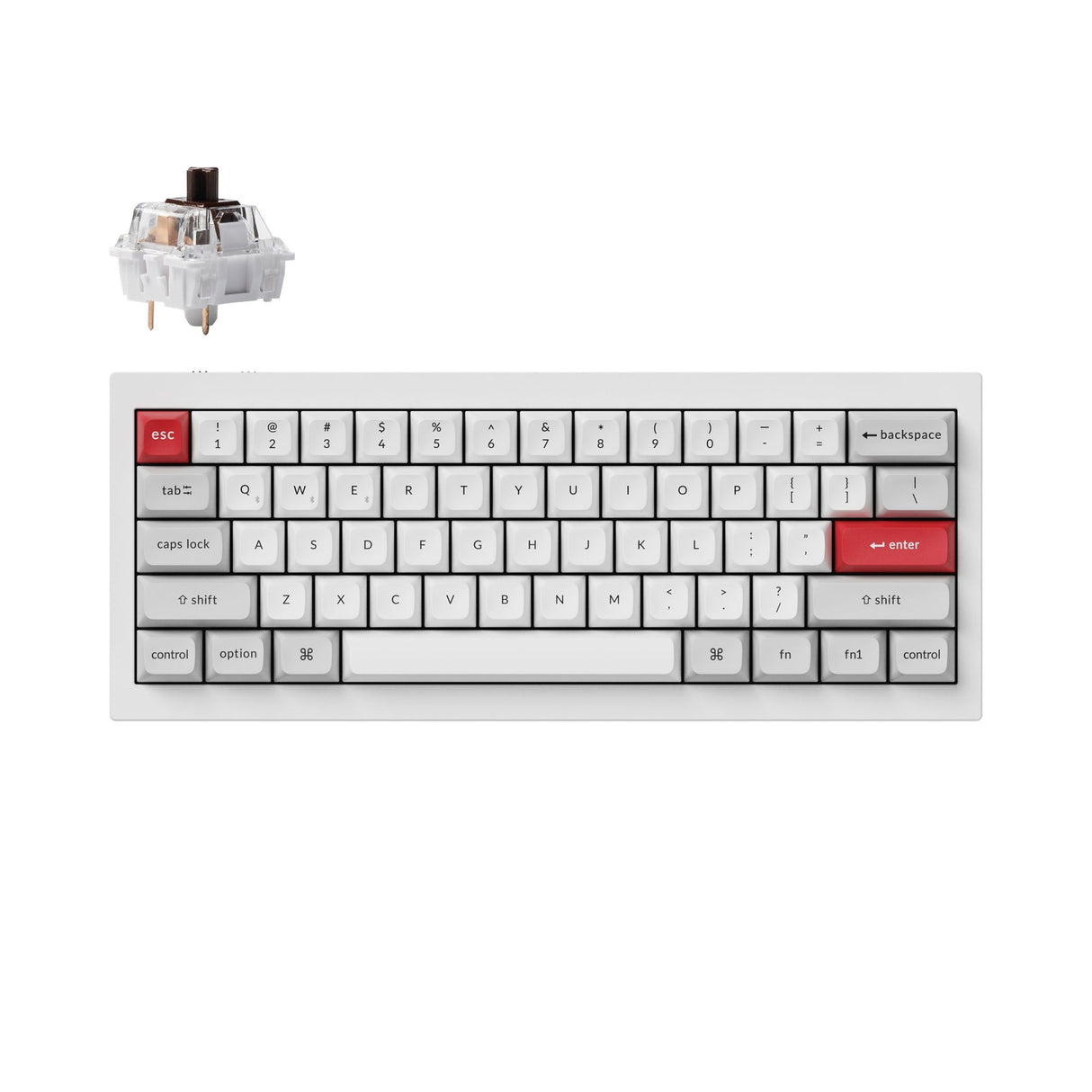 Keychron Q4 Pro QMK/VIA Draadloos, aangepast mechanisch toetsenbord