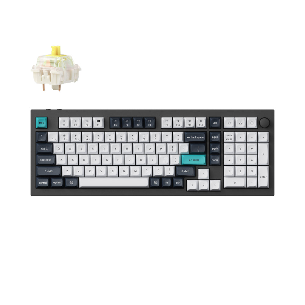 Keychron Q5 Max QMK/VIA Draadloos Aangepast Mechanisch Toetsenbord (US ANSI-indeling)