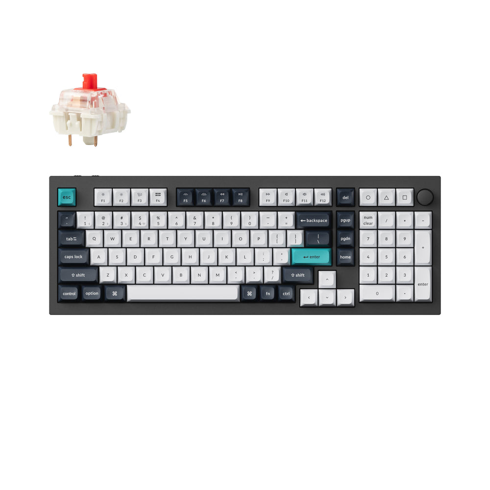 Keychron Q5 Max QMK/VIA Draadloos Aangepast Mechanisch Toetsenbord (US ANSI-indeling)