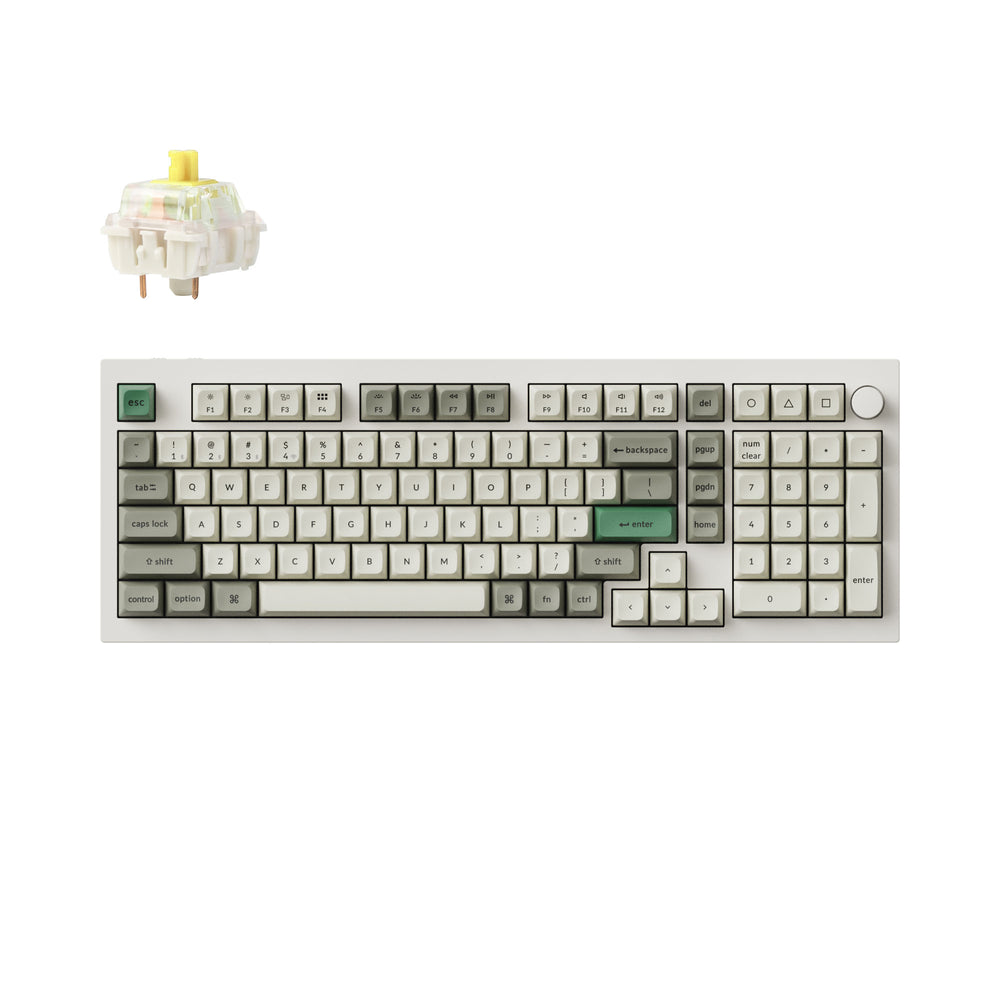 Keychron Q5 Max QMK/VIA Draadloos Aangepast Mechanisch Toetsenbord (US ANSI-indeling)