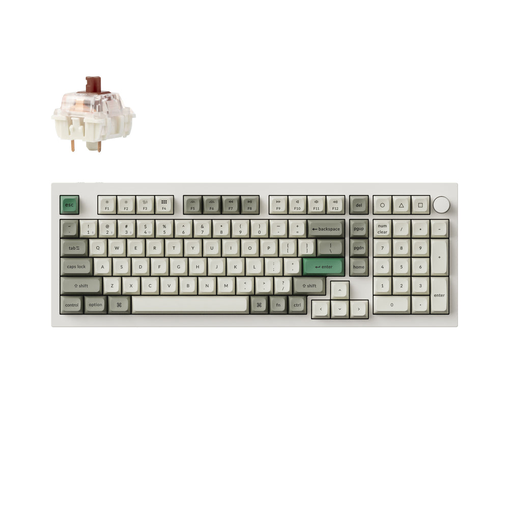 Keychron Q5 Max QMK/VIA Draadloos Aangepast Mechanisch Toetsenbord (US ANSI-indeling)