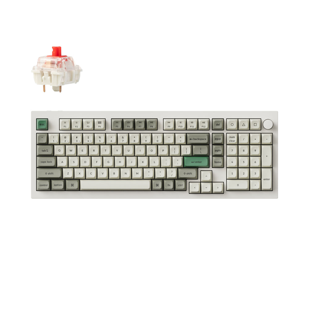 Keychron Q5 Max QMK/VIA Draadloos Aangepast Mechanisch Toetsenbord (US ANSI-indeling)