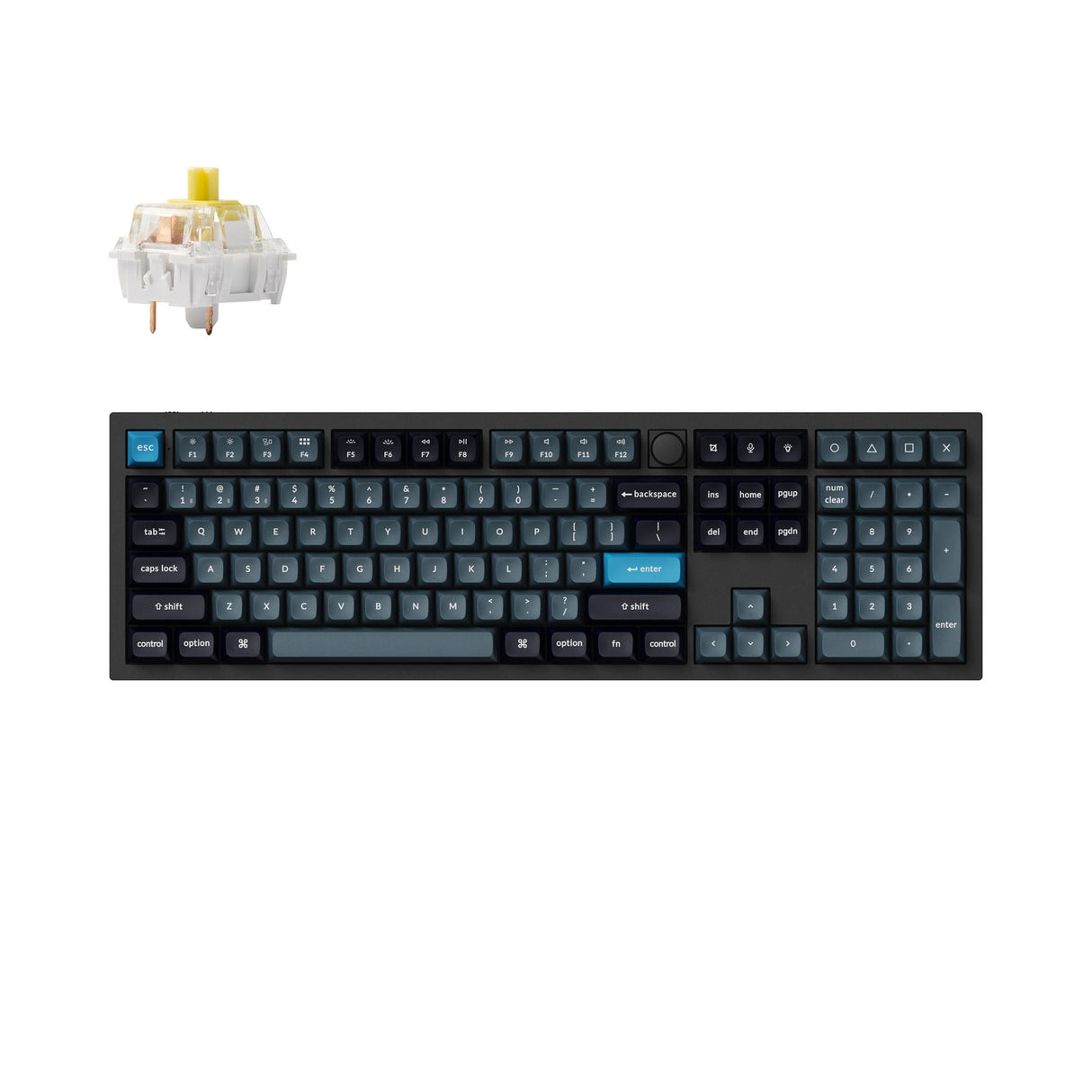 Keychron Q6 Pro QMK/VIA Draadloos Aangepast Mechanisch Toetsenbord (US ANSI-indeling)