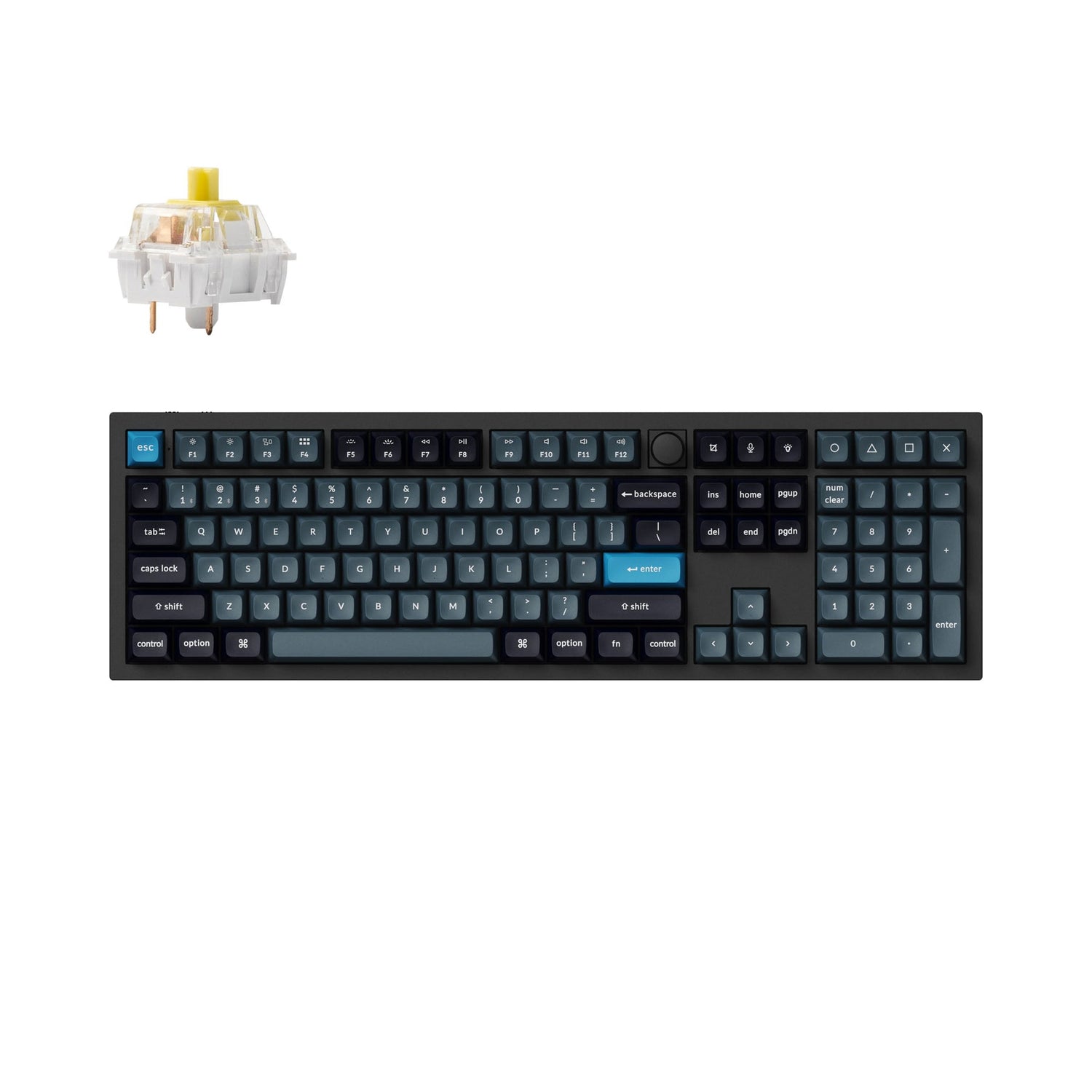 Keychron Q6 Pro QMK/VIA Draadloos Aangepast Mechanisch Toetsenbord (US ANSI-indeling)