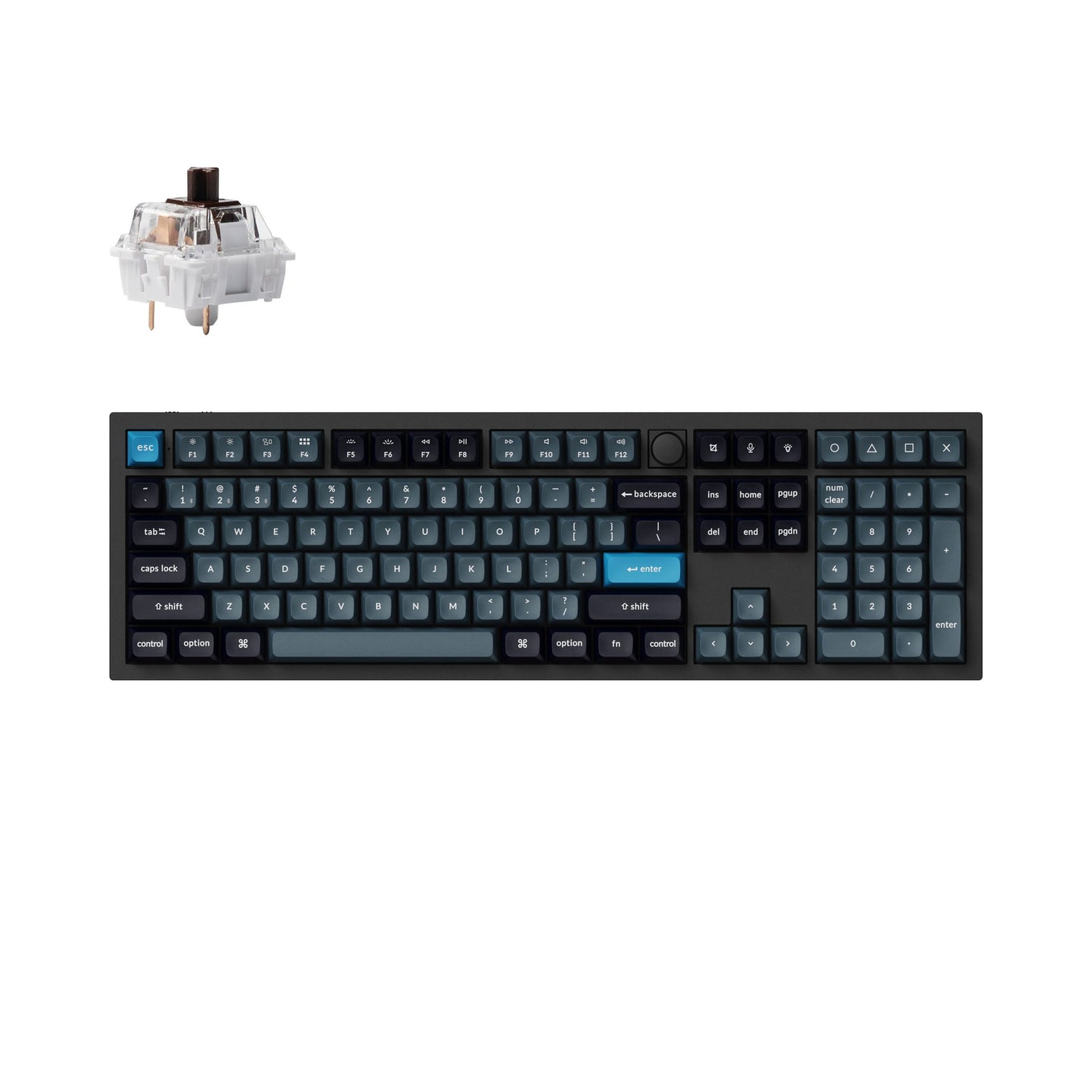 Keychron Q6 Pro QMK/VIA Draadloos Aangepast Mechanisch Toetsenbord (US ANSI-indeling)