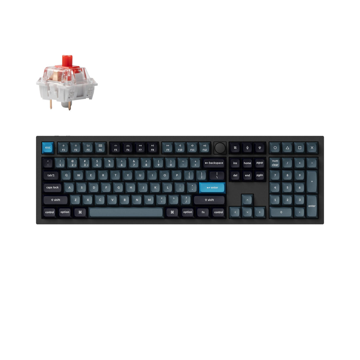 Keychron Q6 Pro QMK/VIA Draadloos Aangepast Mechanisch Toetsenbord (US ANSI-indeling)