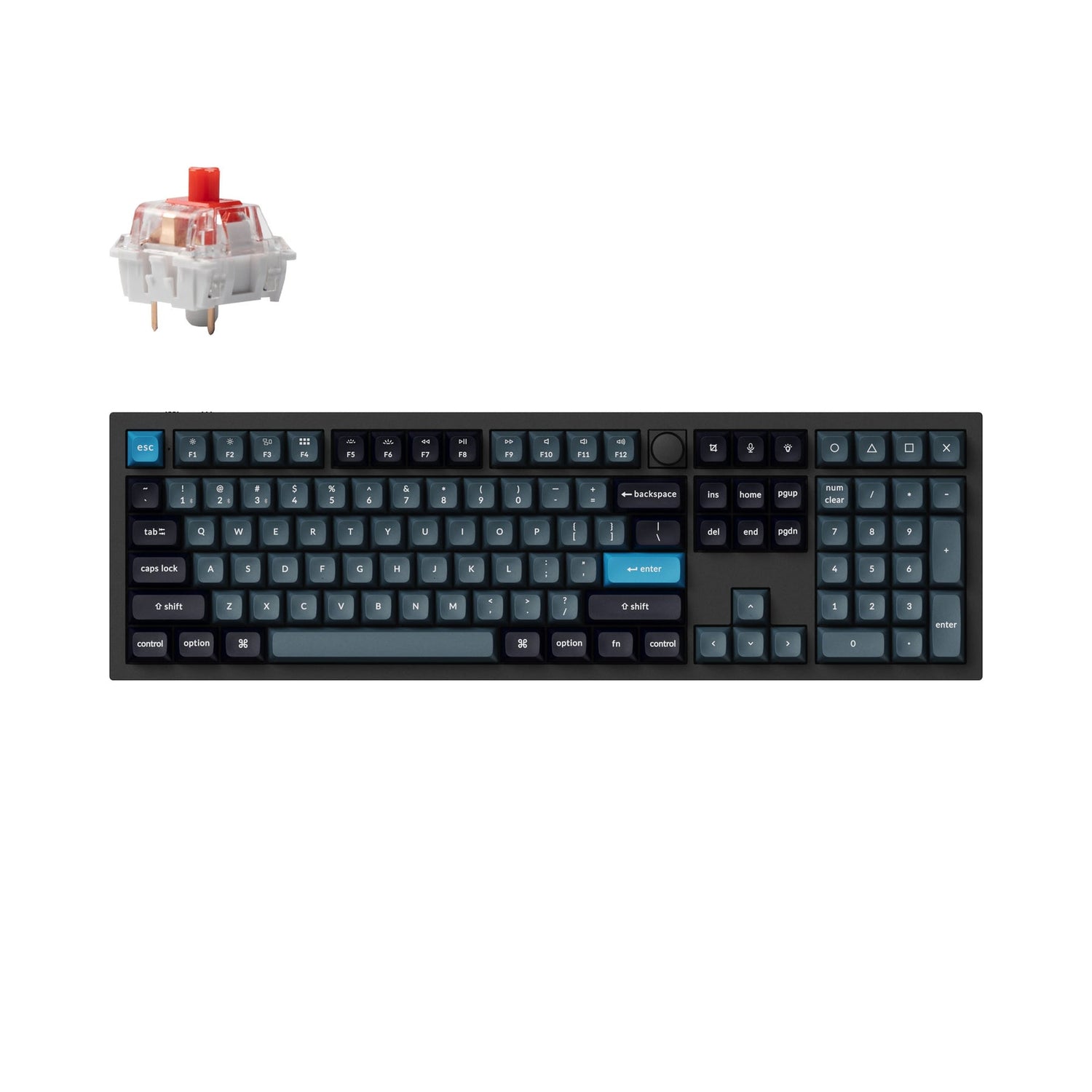 Keychron Q6 Pro QMK/VIA Draadloos Aangepast Mechanisch Toetsenbord (US ANSI-indeling)