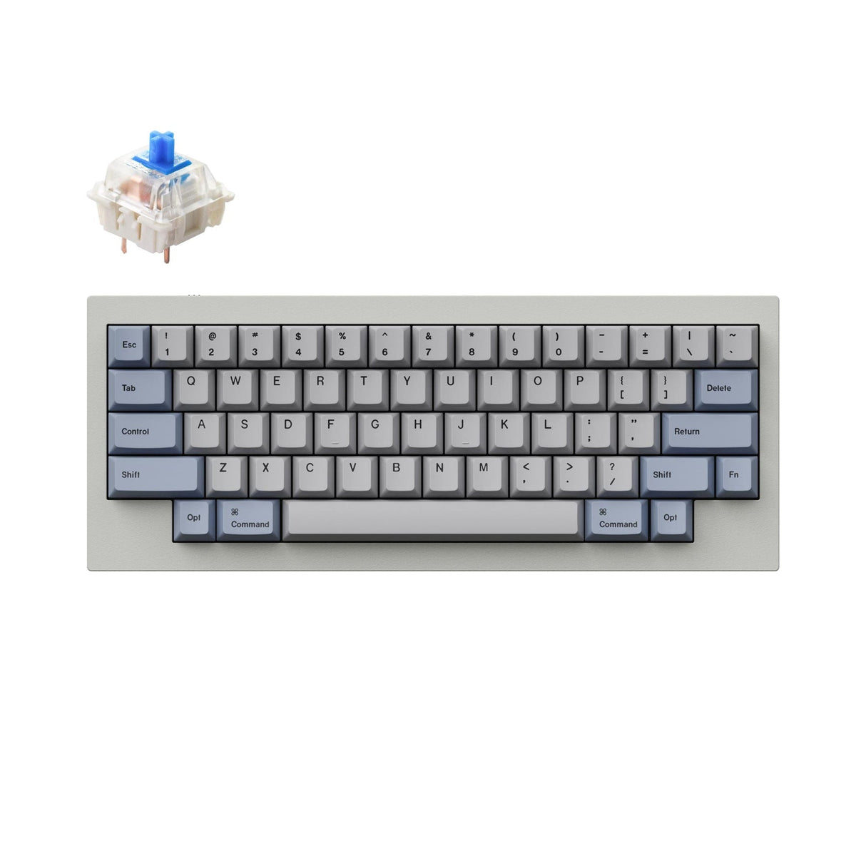 Keychron Q60 QMK aangepast mechanisch toetsenbord (Amerikaanse lay-out)