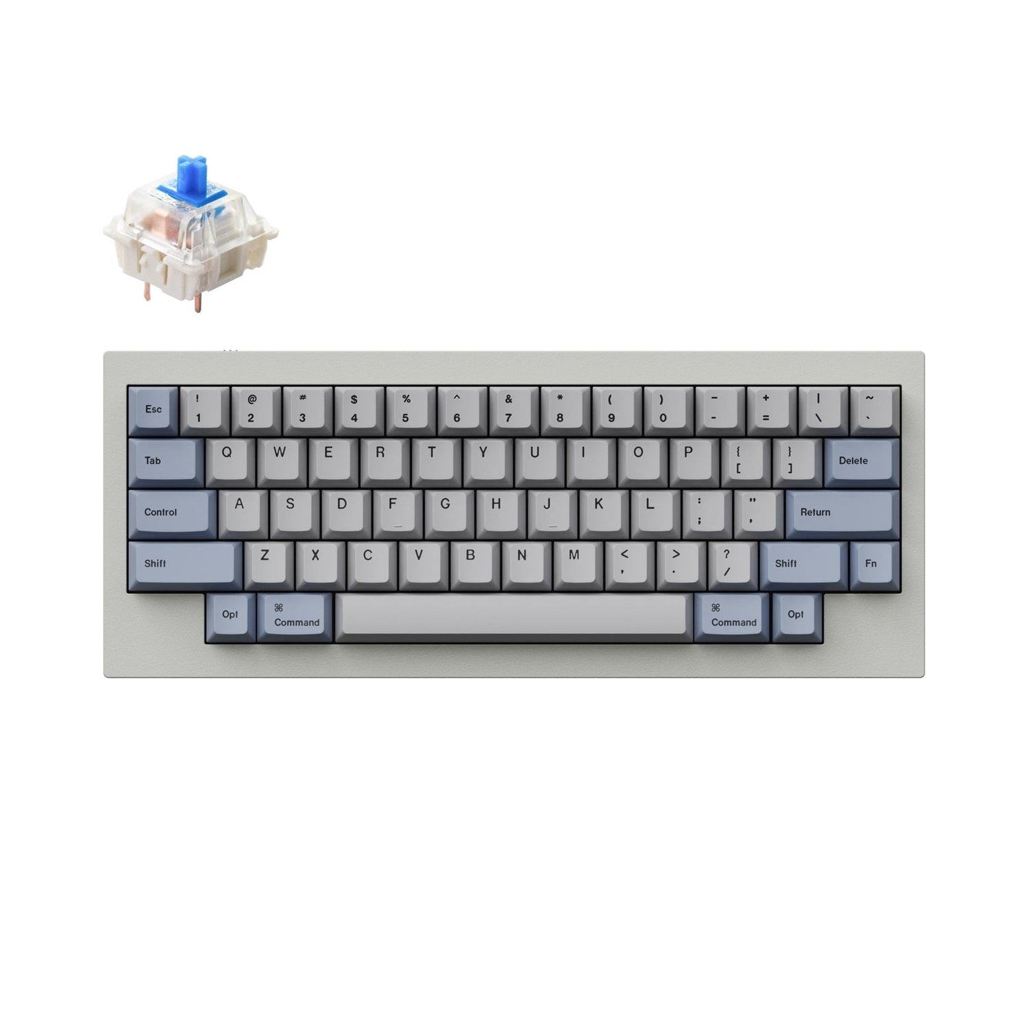 Keychron Q60 QMK aangepast mechanisch toetsenbord (Amerikaanse lay-out)