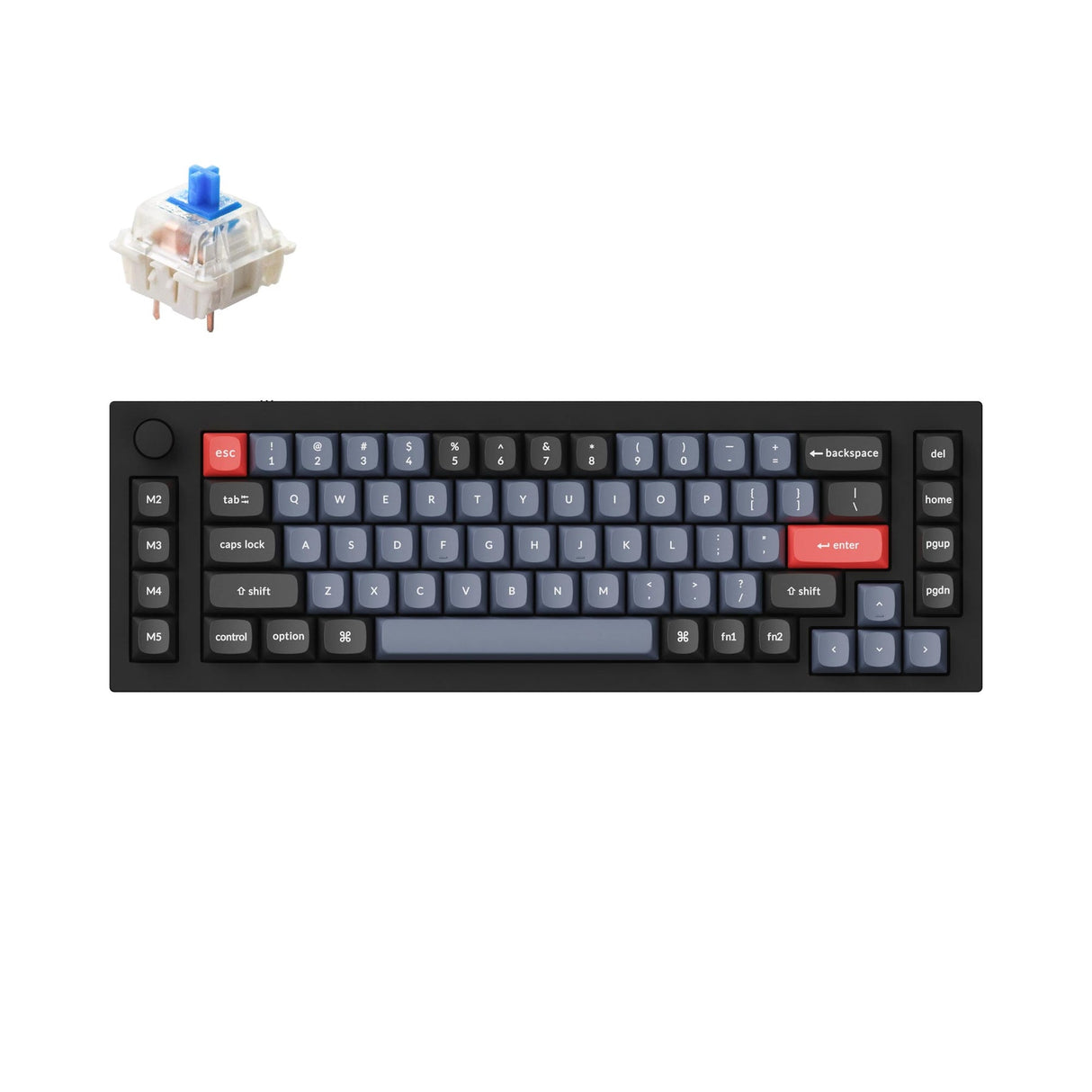 Keychron Q65 QMK Custom Mechanisch Toetsenbord (US ANSI-indeling)