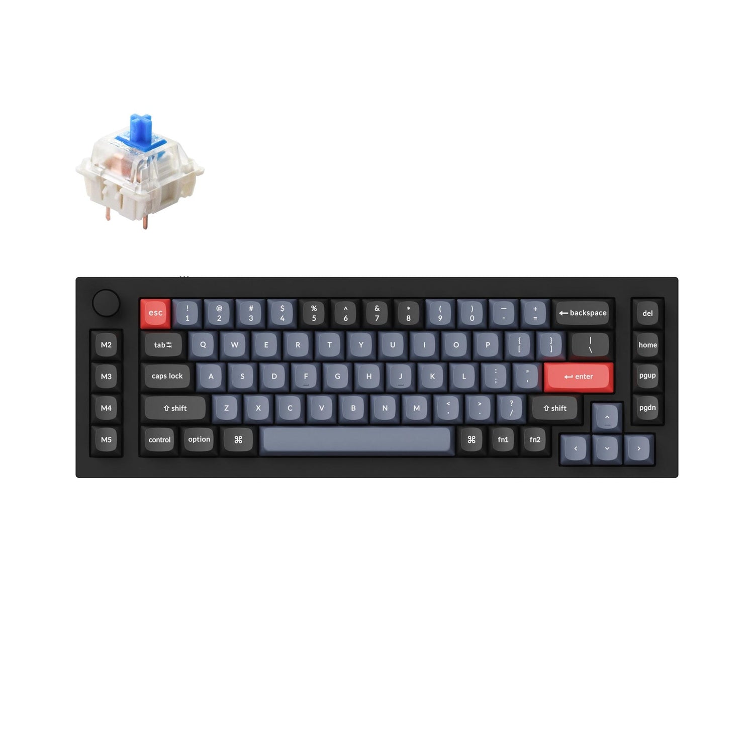 Keychron Q65 QMK Custom Mechanisch Toetsenbord (US ANSI-indeling)
