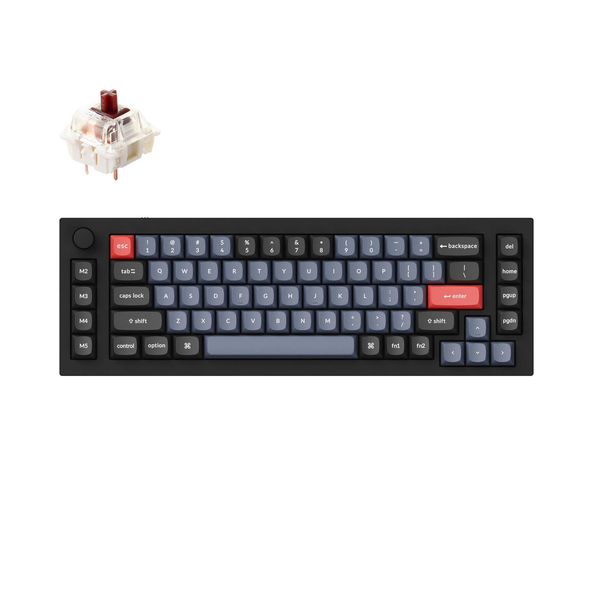 Keychron Q65 QMK Custom Mechanisch Toetsenbord (US ANSI-indeling)