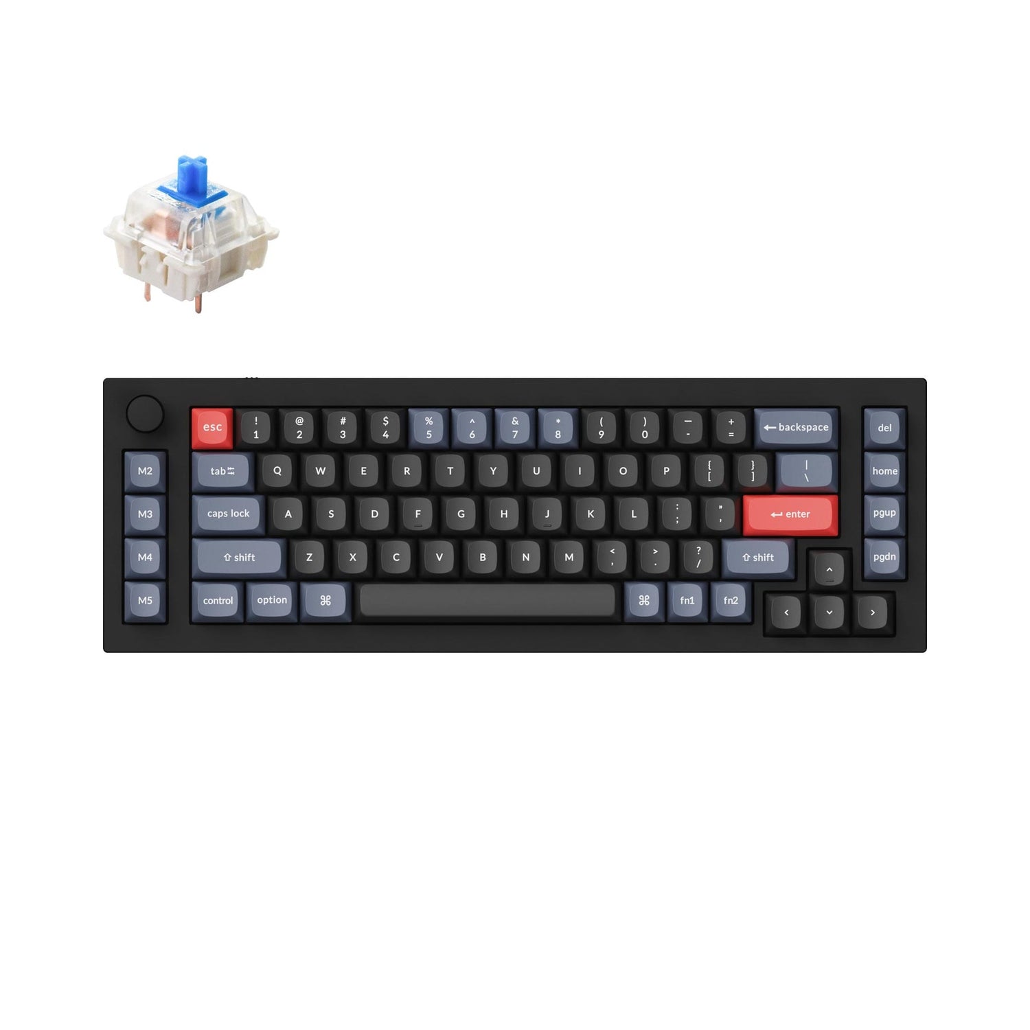 Keychron Q65 QMK Custom Mechanisch Toetsenbord (US ANSI-indeling)