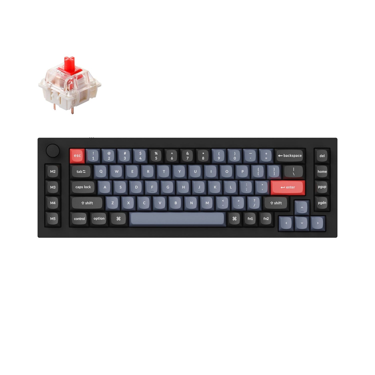 Keychron Q65 QMK Custom Mechanisch Toetsenbord (US ANSI-indeling)