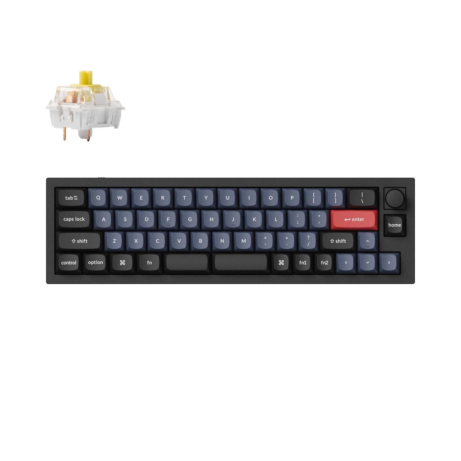 Keychron Q9 QMK Custom Mechanisch Toetsenbord (US ANSI-indeling)
